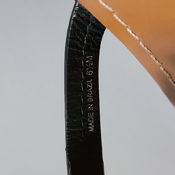 Tory BurchT-Mini Miller  Leather Thong flat sandals/ 6.5 - Picture 8 of 9